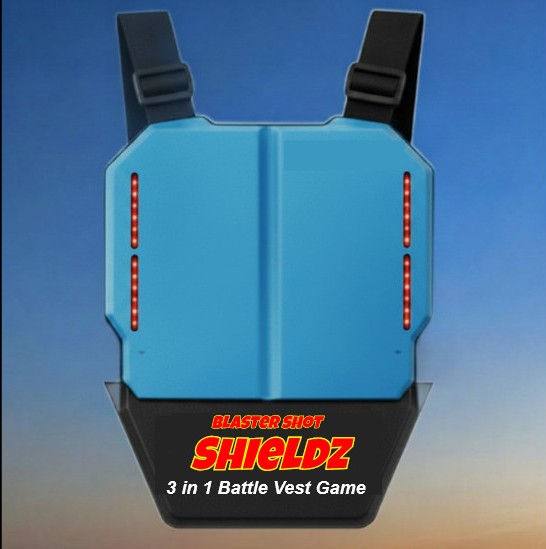 Blaster Shot Gel Blaster Tactical Vest withScore Keeping